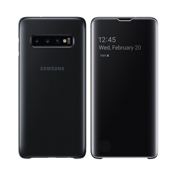 

Чехол - книжка S - View Flip Cover EF - ZG975CBEGRU (Уценка) для Samsung Galaxy S10 Plus (6.4") Черный