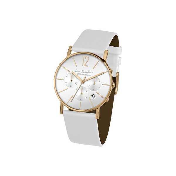 

Часы Jacques Lemans LP-123G La Passion Chronograph Damen 40mm 5ATM