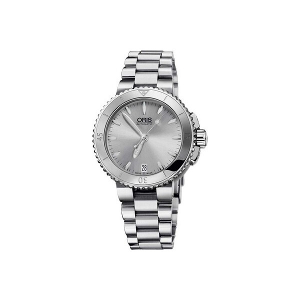 

Часы Oris 0173376524141-0781801P Aquis Damen 36mm 30ATM