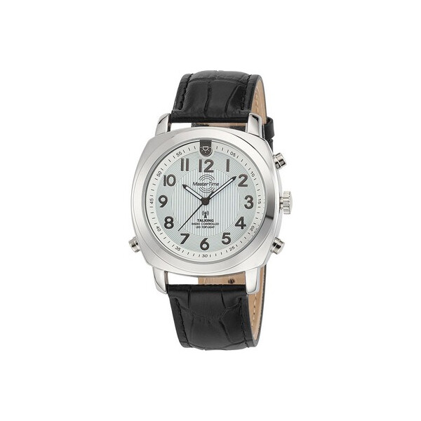 

Часы Master Time MTGA-10632-10L Sprechende Funkuhr deutsch Herren 42mm