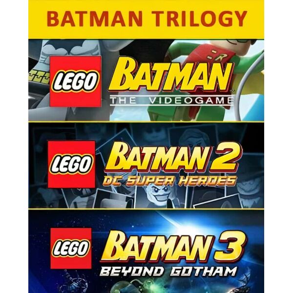 

Игра LEGO Batman Trilogy для ПК (Ключ активации Steam)