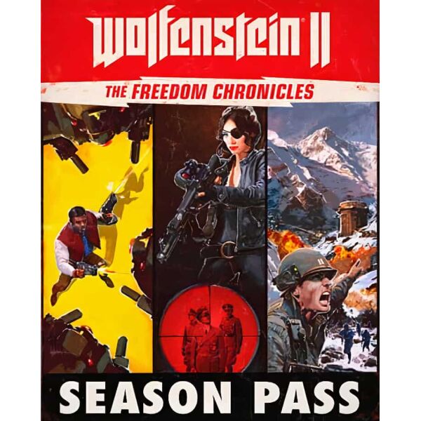 bethesda softworks  Wolfenstein II: The Freedom Chronicles  Season Pass   (  Steam)