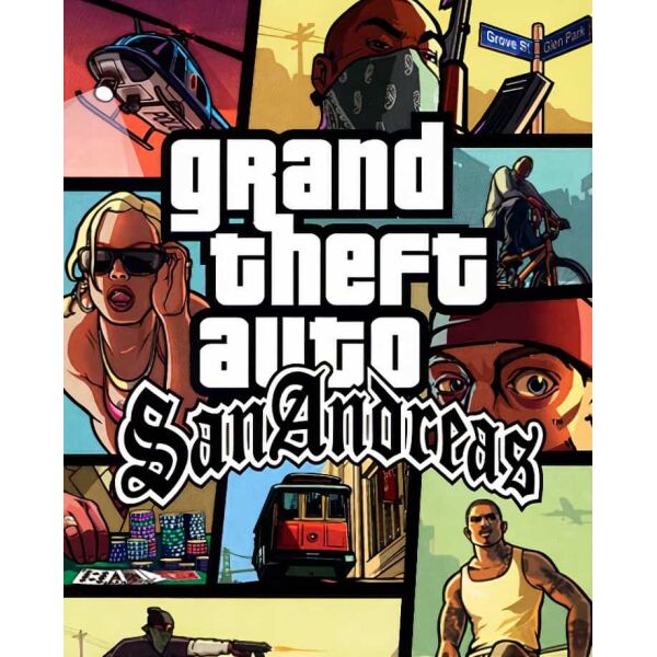 

Игра Grand Theft Auto: San Andreas для ПК (Ключ активации Rockstar Games)