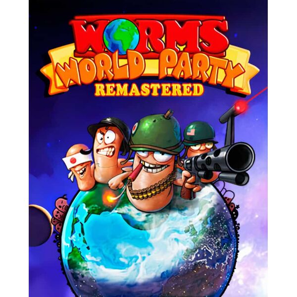 

Игра Worms World Party Remastered для ПК (Ключ активации Steam)