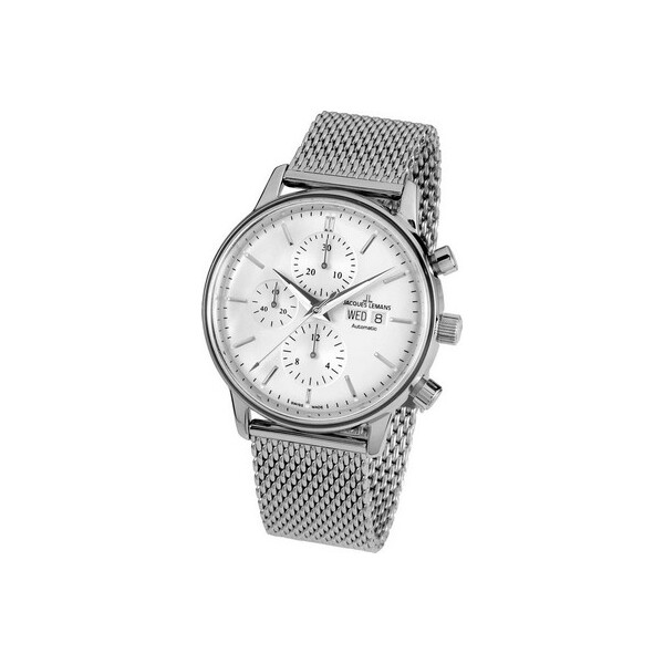 

Часы Jacques Lemans N-208E Retro Classic Herren Chrono Automatik 44mm 5ATM