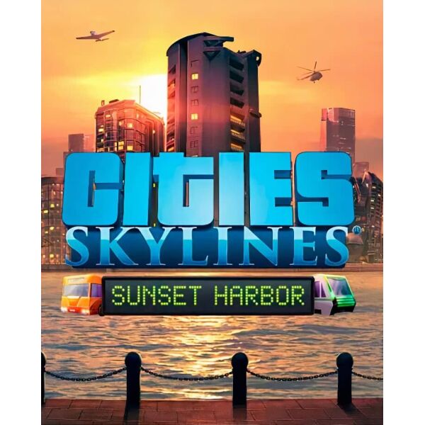 

Игра Cities: Skylines – Sunset Harbor для ПК (Ключ активации Steam)