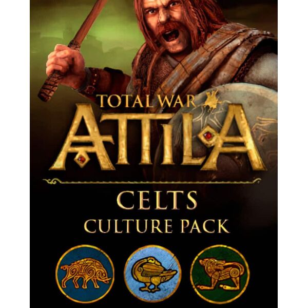 

Игра Total War: Attila – Celts Culture Pack для ПК (Ключ активации Steam)