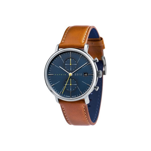 

Часы DuFa DF-9027-05 Saphir Chronograph 40mm 3ATM