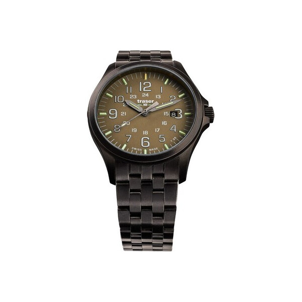 

Часы Traser H3 108738 P67 Officer GunMetal Khaki Herren 42mm 10ATM