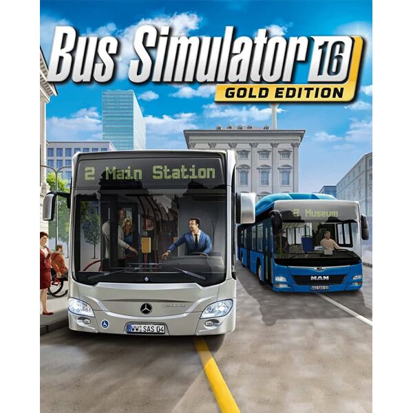 Акція на Игра Bus Simulator 16 Gold Edition для ПК (Ключ активации Steam) від Allo UA