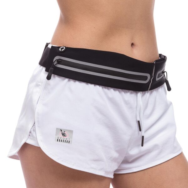 

Сумка на пояс для бега с двумя отделениями на молниях CF88 Belt-Bag Черный (YN-DY008-B)