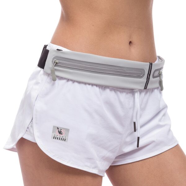 

Сумка на пояс для бега с двумя отделениями на молниях CF88 Belt-Bag Серый (YN-DY008-G)