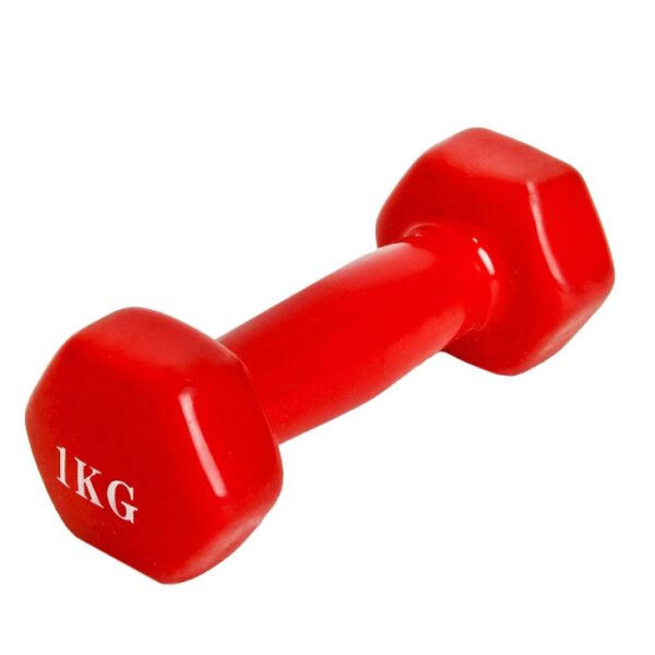 

Гантель для фитнеса виниловая цельная (неразборная) CF88 Dumbbell Vinyl Красный (1 кг) (DB 0001-R)