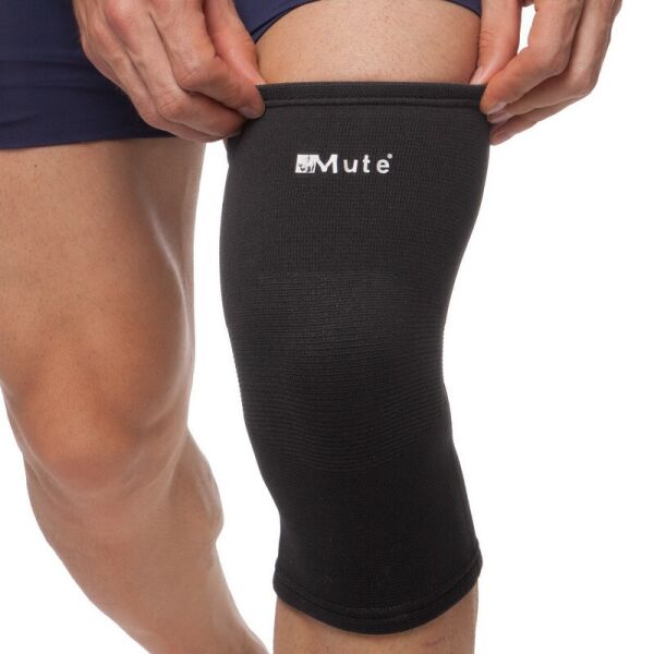 

Наколенник эластичный Mute Elastic Knee Pad (1шт) Черный (L) (9060-B)
