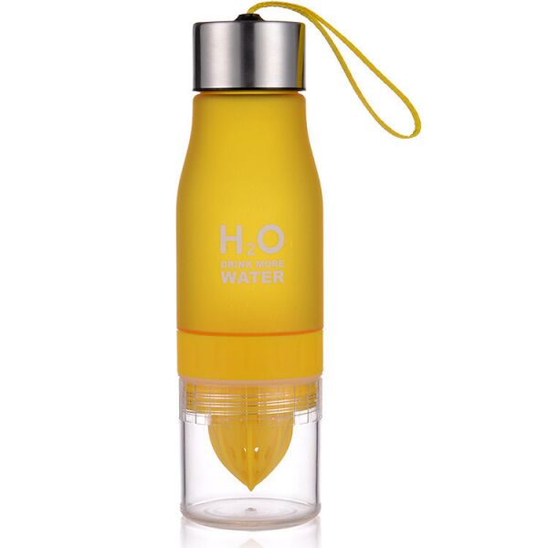 

Бутылка для воды и напитков с соковыжималкой H2O Water Bottle Желтый (650 мл) (MS 2944-Y)