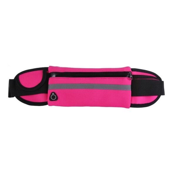 

Спортивная влагостойкая сумка для бега на пояс CF88 RunningBag Розовый (38.5х10 см) (RB 5546-1-P)