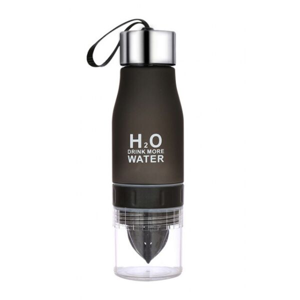 

Бутылка для воды и напитков с соковыжималкой H2O Water Bottle Черный (650 мл) (MS 2944-B)