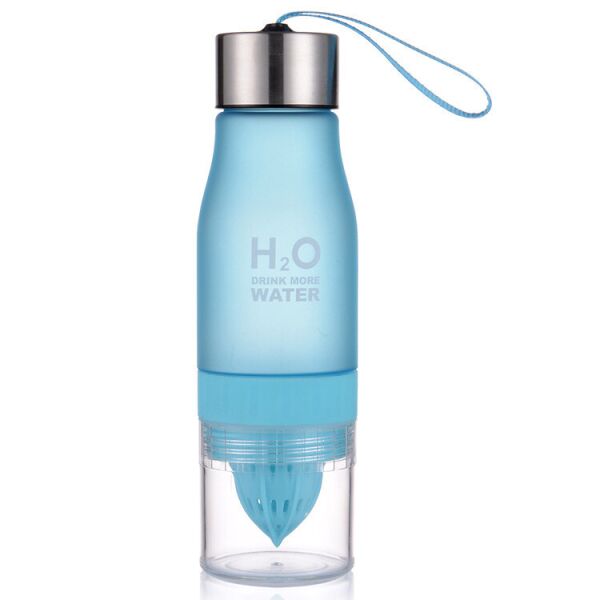 

Бутылка для воды и напитков с соковыжималкой H2O Water Bottle Синий (650 мл) (MS 2944-BL)