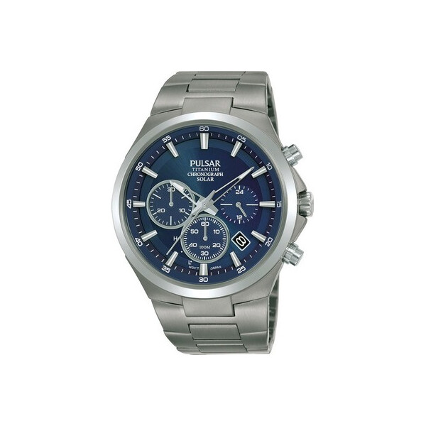 

Часы Pulsar PZ5095X1 Solar Chrono Titanium 44mm 10ATM