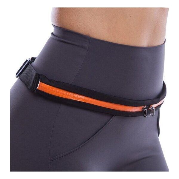 

Спортивная сумка для бега на пояс CF88 Pocket Belt Черный-оранжевый (2 отделения) (RB 5546-3-O)