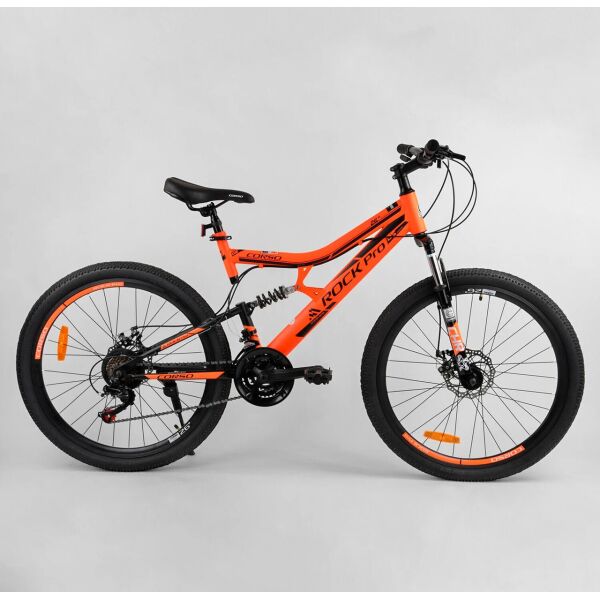 

Велосипед Спортивный CORSO «Rock-Pro» 26" дюймов 27779 оранжевый 03558