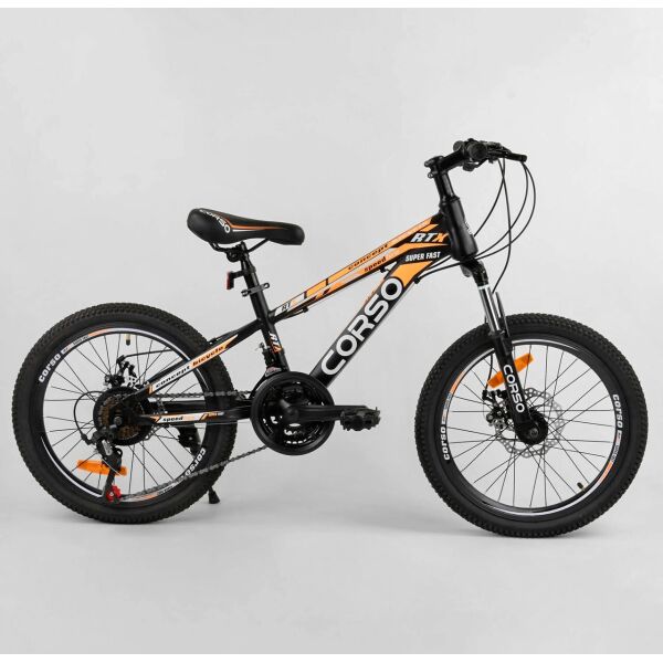 

Велосипед Спортивный CORSO 20"дюймов 98627 оранжевый 04614