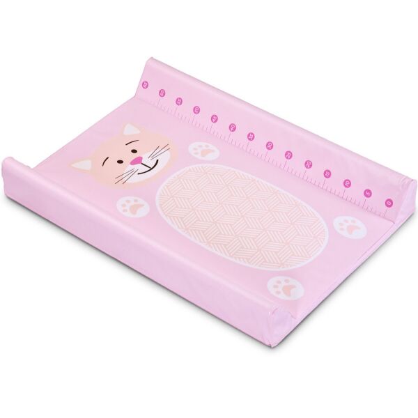 

Пеленальная доска Sensillo Animals SILLO-1217 Розовый с принтом котик + 4 монтажные ножки 49 х 70 см