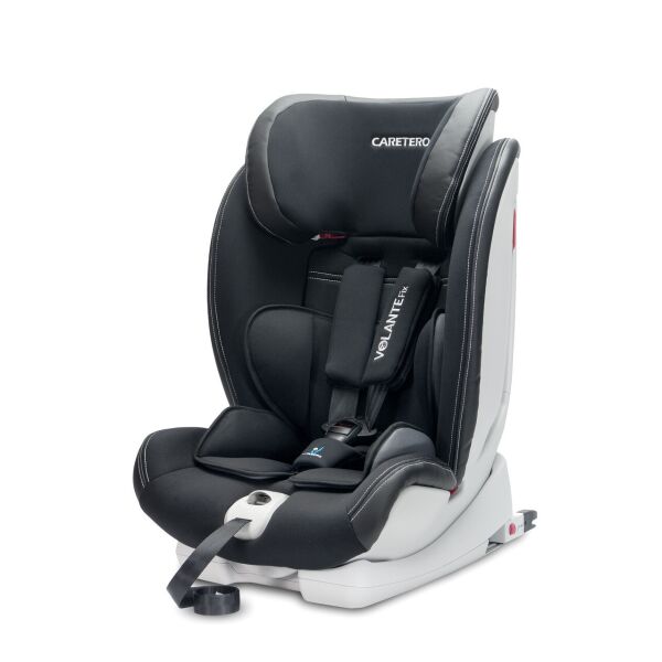 

Автокресло Caretero Volante Fix Black группа 1-2-3 (9-36 кг) с системой Isofix + TopTether и боковой защитой