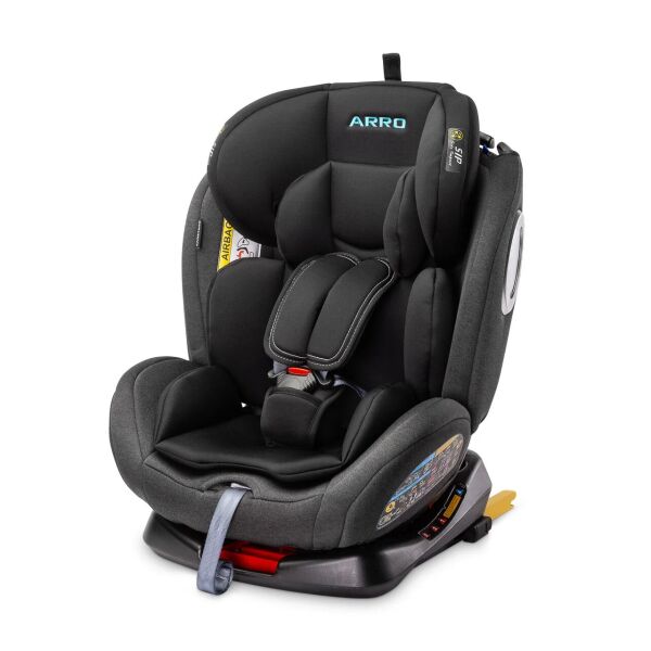 

Автокресло Caretero Arro группа 0+/1/2/3 (0-36 кг) с системой Isofix + ремень TopTether + боковая защита Черный