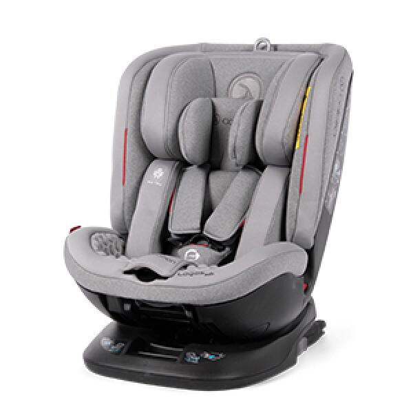

Автокресло Coletto Logos группа 0+/1/2/3 (0-36 кг) Серый с системой Isofix и функцией вращения на 360° + ремень Top Therher