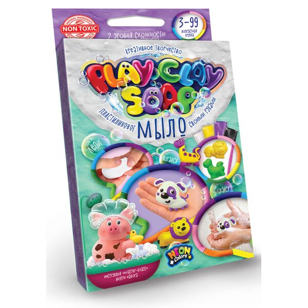 

Набор для творчества Пластилиновое мыло «PLAY CLAY SOAP»(PCS-02-02U)