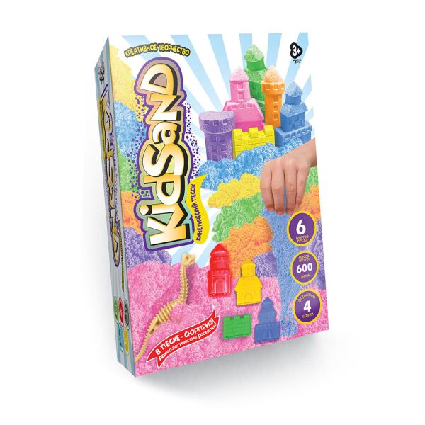 

Кинетический песок «Kid Sand», с формочками 600г(KS-04-04,05,06,07,08,09)