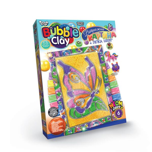 

Витражная картина 5 «BUBBLE CLAY» из пластилина(BBC-02-05U)