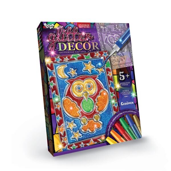 

Набор для творчества «Glitter Decor», рус.(GD-01-03)