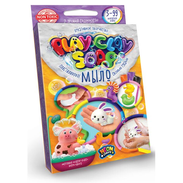 

Набор для творчества Пластилиновое мыло «PLAY CLAY SOAP»(PCS-02-03U)