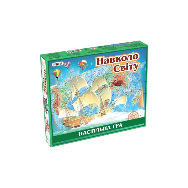 

Игра настольная развивающая «Навколо світу», на украинском(724S)