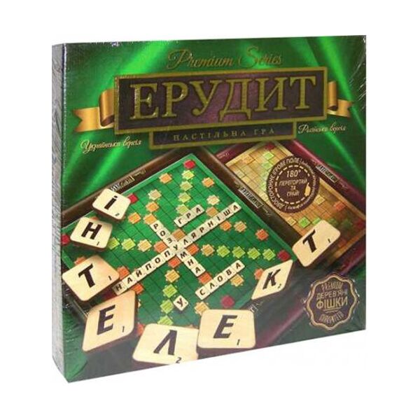 

Игра настольная «Эрудит PREMIUM SERIES» укр.(G-ER-U-01)