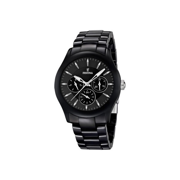 

Часы Festina Ceramic F16639/2 Damen Multifunktion Черный 40 mm