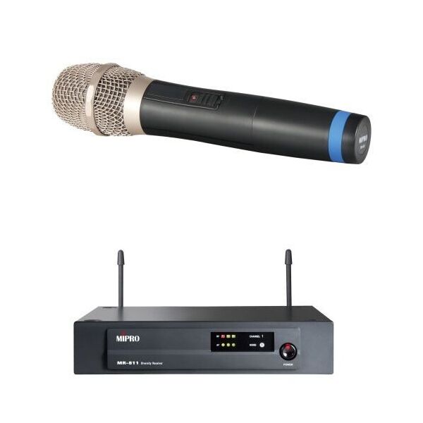 

Радиосистема Mipro MR-811/MH-80/MD-20 (800.425 MHz) Dynamic (MU-59b)