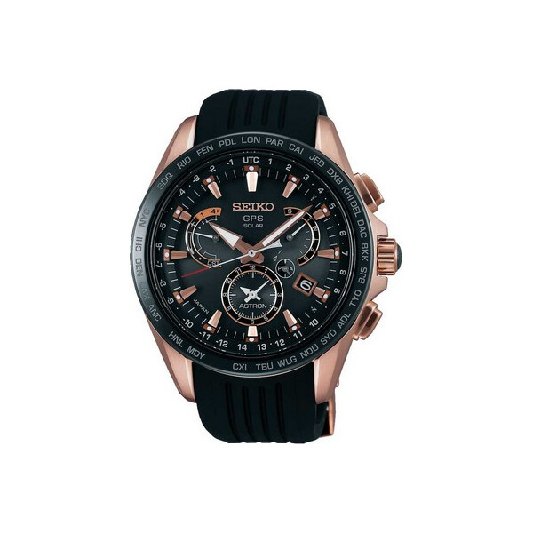 

Часы Seiko SSE055J1 Astron GPS Solar Dual-Time Edelstahl RosГ© 45mm 10ATM