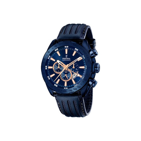 Часы Festina F16898/1 Dual-Time Chronograph 44mm 10ATM