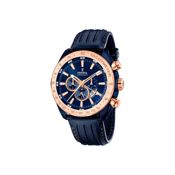 

Часы Festina F16897/1 Dual-Time Chronograph 44mm 10ATM