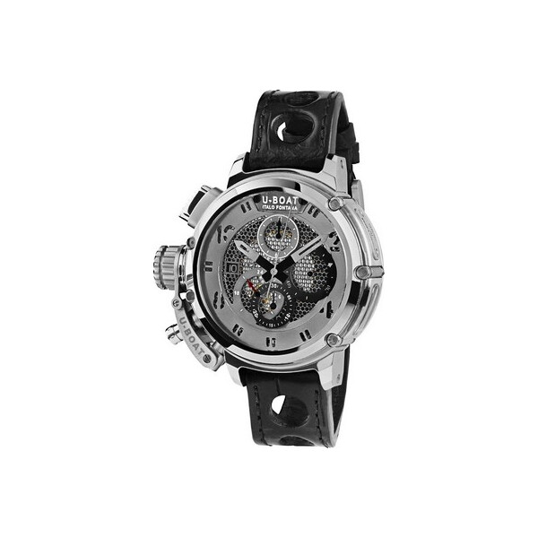 

Часы U-Boat 8065 Chimera Skeleton Tungsten Sideview Chrono 46 mm