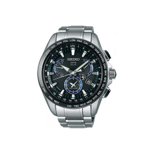

Часы Seiko SSE101J1 Astron GPS Solar Dual-Time Titanium-Keramik 46mm 10ATM
