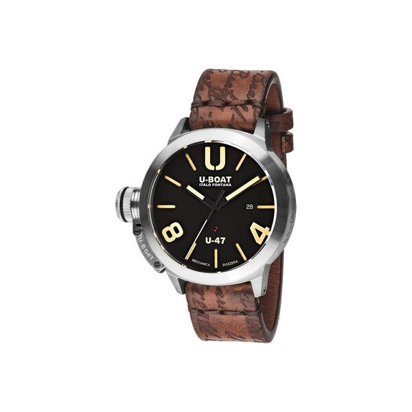 

Часы U-Boat 8105 Classico U-47 Automatik Черный 47mm 100M