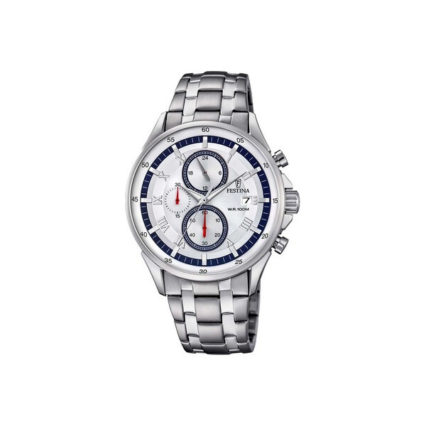 

Часы Festina F6853/1 Sport Chronograph 44mm 10ATM