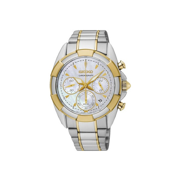 

Часы Seiko SRW808P1 Klassik Chronograph Damen 36mm 10ATM