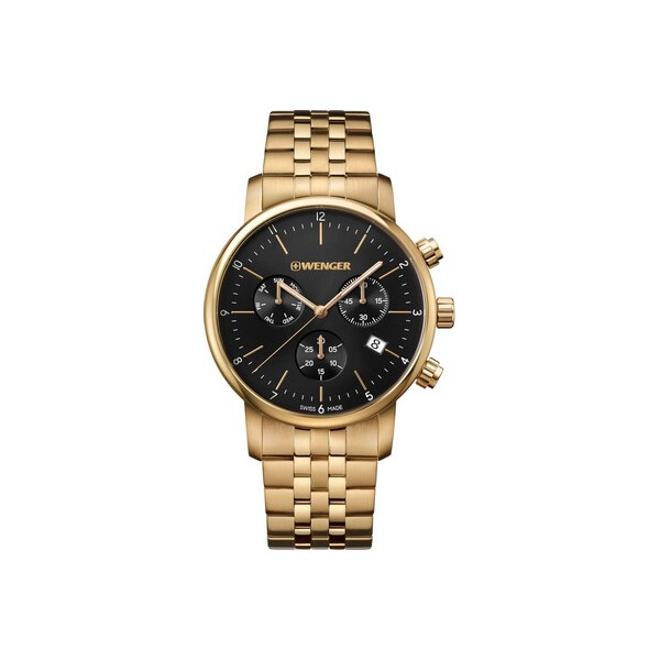 

Часы Wenger 01.1743.103 Urban Classic Chronograph 44mm 10ATM
