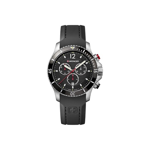

Часы Wenger 01.0643.108 Seaforce Chronograph 43mm 20ATM