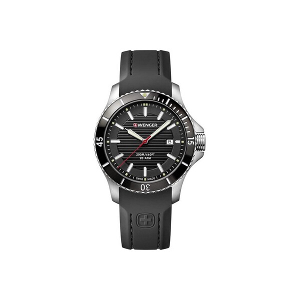 

Часы Wenger 01.0641.117 Seaforce Herren 43mm 20ATM
